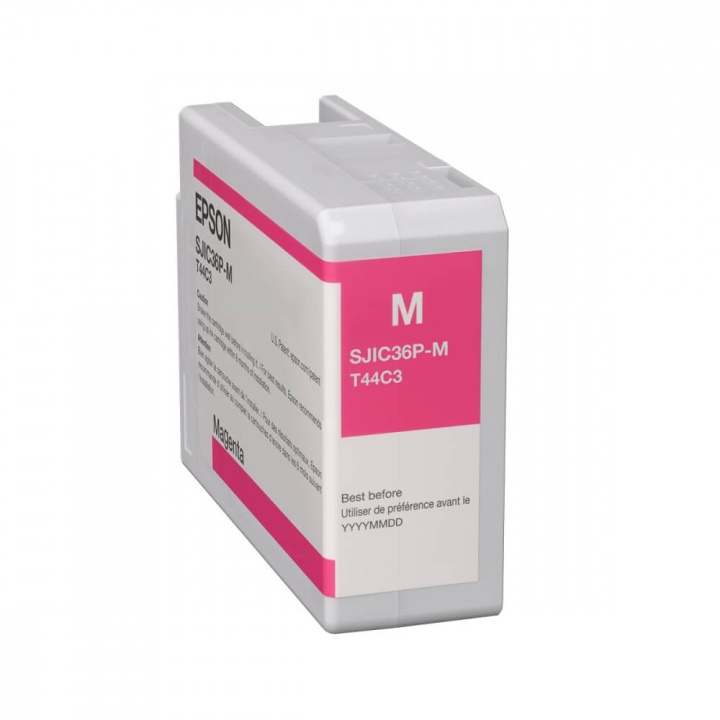 Epson Ink C13T44C340 SJIC36P Magenta in the group COMPUTERS & PERIPHERALS / Printers & Accessories / Ink & Toner / Ink cartridges / Epson at TP E-commerce Nordic AB (C26907)