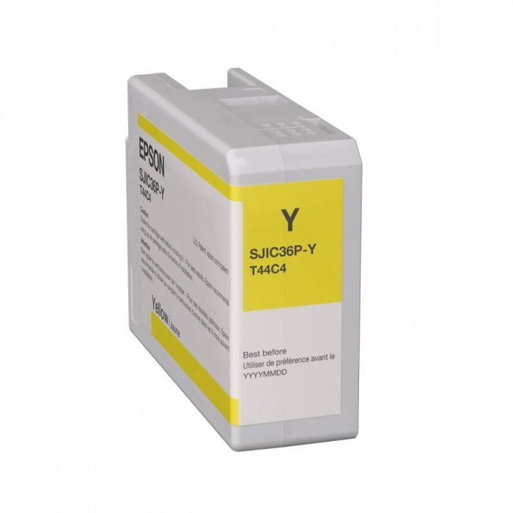 Epson Ink C13T44C440 SJIC36P Yellow in the group COMPUTERS & PERIPHERALS / Printers & Accessories / Ink & Toner / Ink cartridges / Epson at TP E-commerce Nordic AB (C26908)