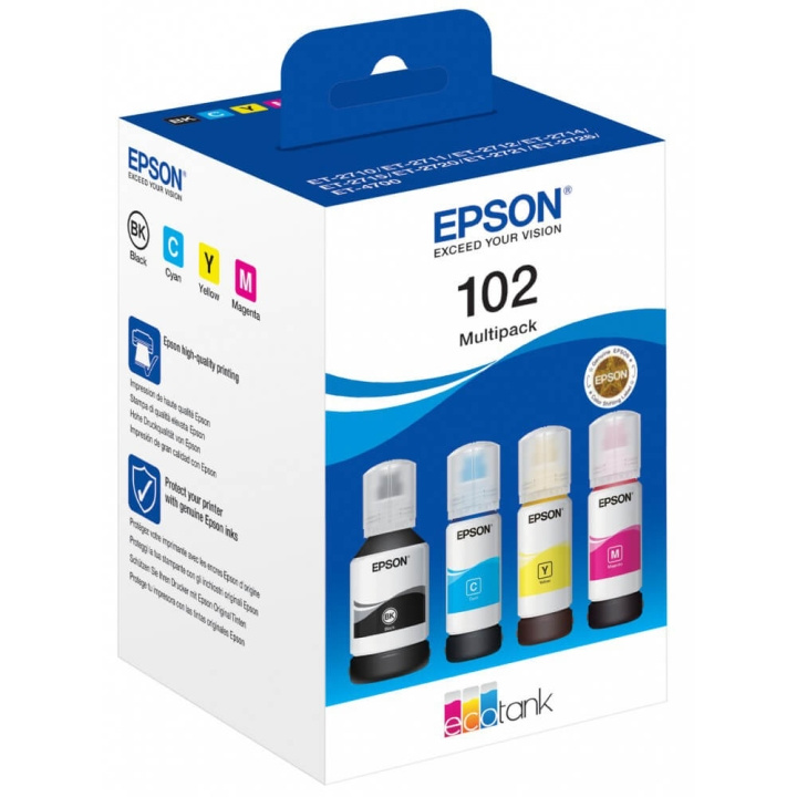 EPSON Ink C13T03R640 102 Multipack in the group COMPUTERS & PERIPHERALS / Printers & Accessories / Ink & Toner / Ink cartridges / Epson at TP E-commerce Nordic AB (C26911)