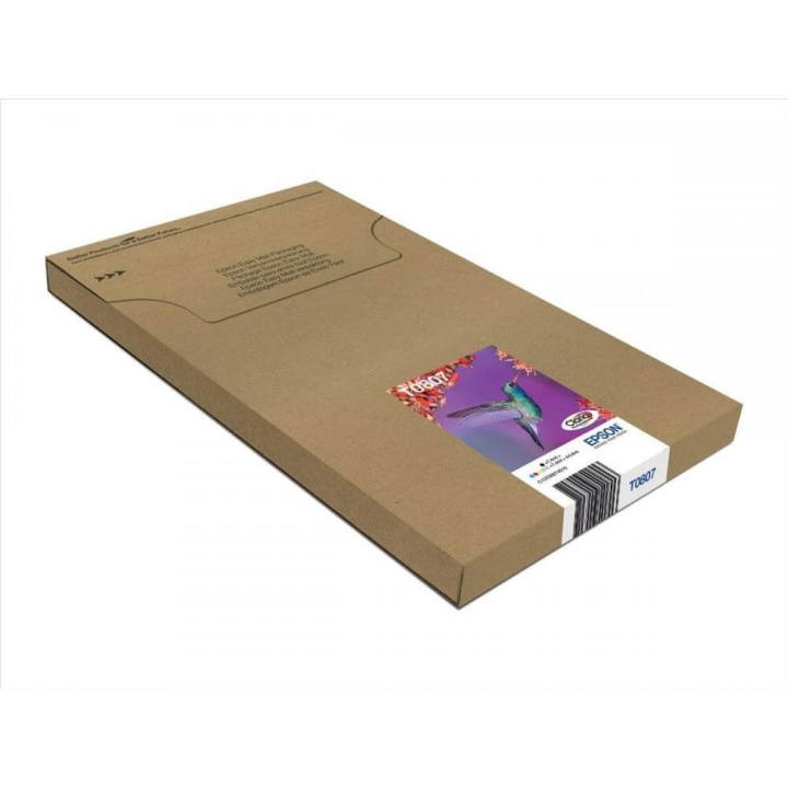 Epson Ink C13T08074511 T0807 Multipack EasyMail, Hummingbird in the group COMPUTERS & PERIPHERALS / Printers & Accessories / Ink & Toner / Ink cartridges / Epson at TP E-commerce Nordic AB (C26931)