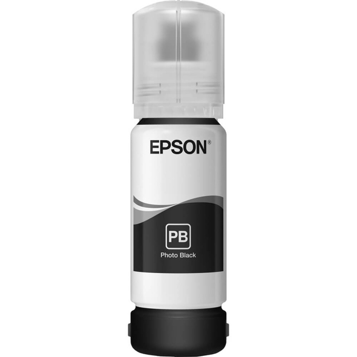 EPSON Ink C13T00R140 106 Photo Black Ecotank in the group COMPUTERS & PERIPHERALS / Printers & Accessories / Ink & Toner / Ink cartridges / Epson at TP E-commerce Nordic AB (C26959)