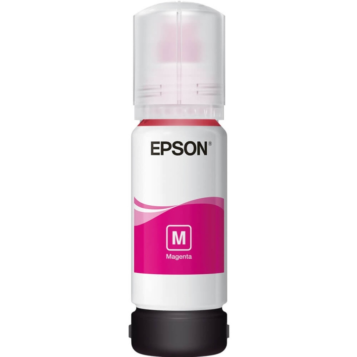 EPSON Ink C13T00R340 106 Magenta Ecotank in the group COMPUTERS & PERIPHERALS / Printers & Accessories / Ink & Toner / Ink cartridges / Epson at TP E-commerce Nordic AB (C26961)
