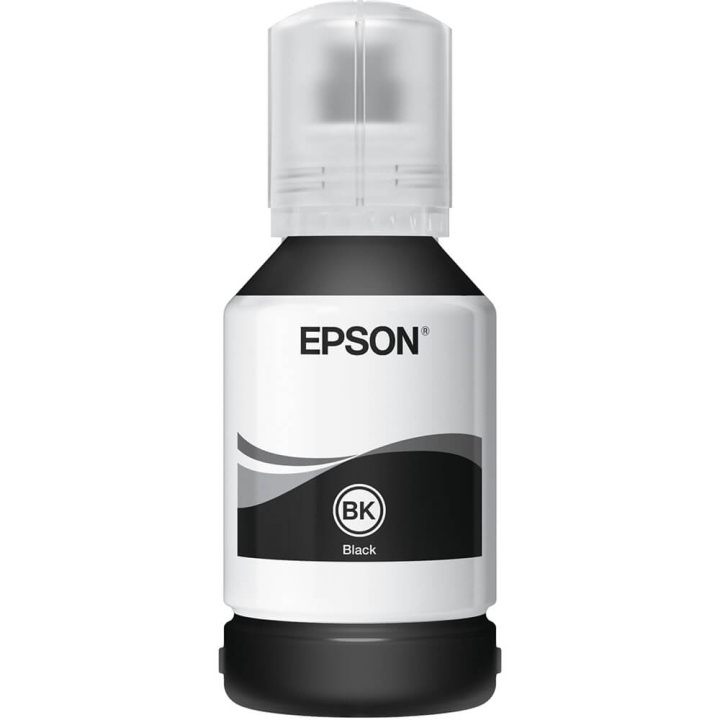 EPSON Ink C13T00Q140 105 Pigment Black Ecotank in the group COMPUTERS & PERIPHERALS / Printers & Accessories / Ink & Toner / Ink cartridges / Epson at TP E-commerce Nordic AB (C26963)