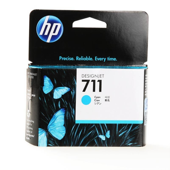 HP Ink CZ130A 711 Cyan 29ml in the group COMPUTERS & PERIPHERALS / Printers & Accessories / Ink & Toner / Toner / HP at TP E-commerce Nordic AB (C26969)