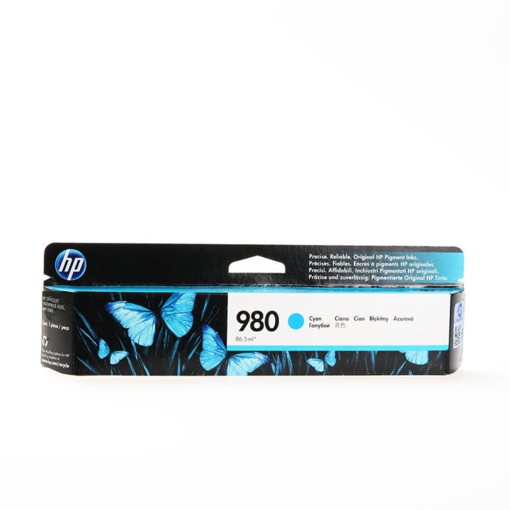 HP Ink D8J07A 980 Cyan in the group COMPUTERS & PERIPHERALS / Printers & Accessories / Ink & Toner / Toner / HP at TP E-commerce Nordic AB (C26976)