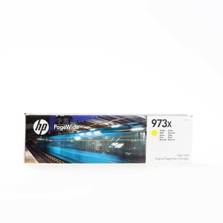 HP Ink F6T83AE 973X Yellow in the group COMPUTERS & PERIPHERALS / Printers & Accessories / Ink & Toner / Toner / HP at TP E-commerce Nordic AB (C26982)