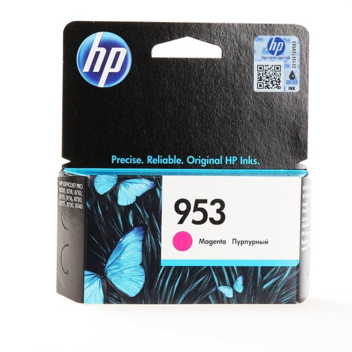 HP Ink F6U13AE 953 Magenta in the group COMPUTERS & PERIPHERALS / Printers & Accessories / Ink & Toner / Toner / HP at TP E-commerce Nordic AB (C26984)