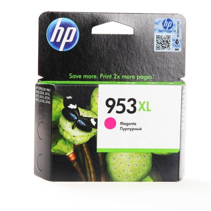 HP Ink F6U17AE 953XL Magenta in the group COMPUTERS & PERIPHERALS / Printers & Accessories / Ink & Toner / Toner / HP at TP E-commerce Nordic AB (C26987)
