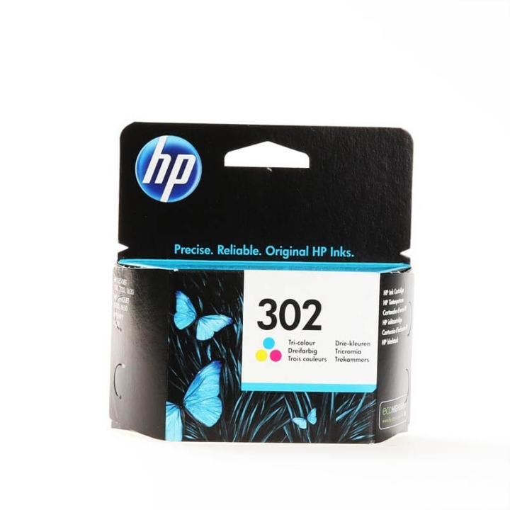 HP Ink F6U65AE 302 Tri-colour in the group COMPUTERS & PERIPHERALS / Printers & Accessories / Ink & Toner / Toner / HP at TP E-commerce Nordic AB (C26989)