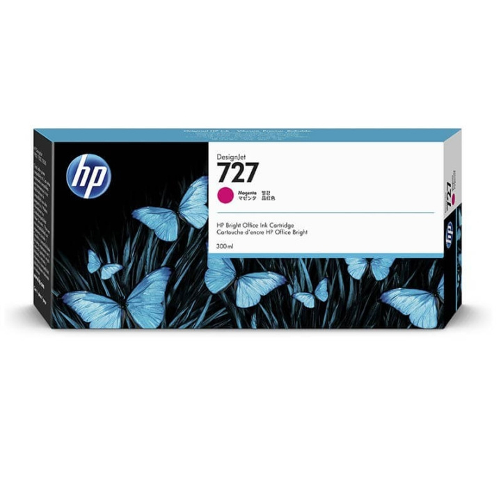 HP Ink F9J77A 727 Magenta 300ml in the group COMPUTERS & PERIPHERALS / Printers & Accessories / Ink & Toner / Toner / HP at TP E-commerce Nordic AB (C27000)
