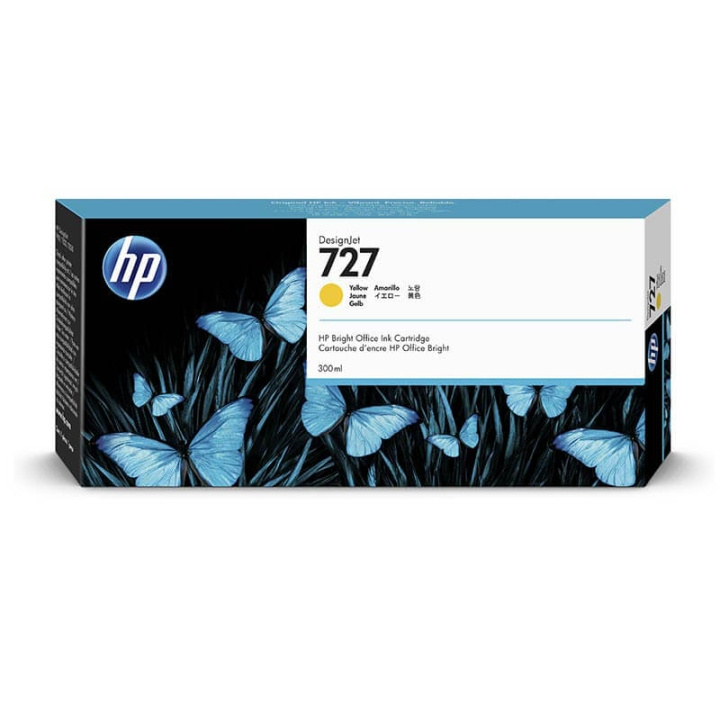 HP Ink F9J78A 727 Yellow 300ml in the group COMPUTERS & PERIPHERALS / Printers & Accessories / Ink & Toner / Toner / HP at TP E-commerce Nordic AB (C27001)