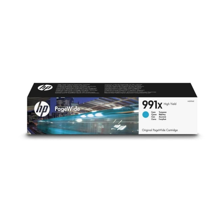 HP Ink M0J90AE 991X Cyan in the group COMPUTERS & PERIPHERALS / Printers & Accessories / Ink & Toner / Toner / HP at TP E-commerce Nordic AB (C27014)