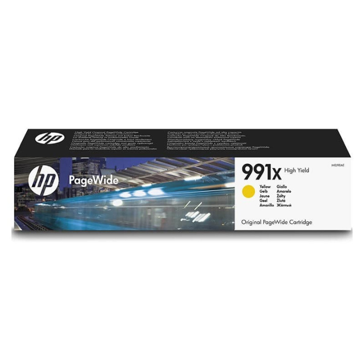 HP Ink M0J98AE 991X Yellow in the group COMPUTERS & PERIPHERALS / Printers & Accessories / Ink & Toner / Toner / HP at TP E-commerce Nordic AB (C27016)