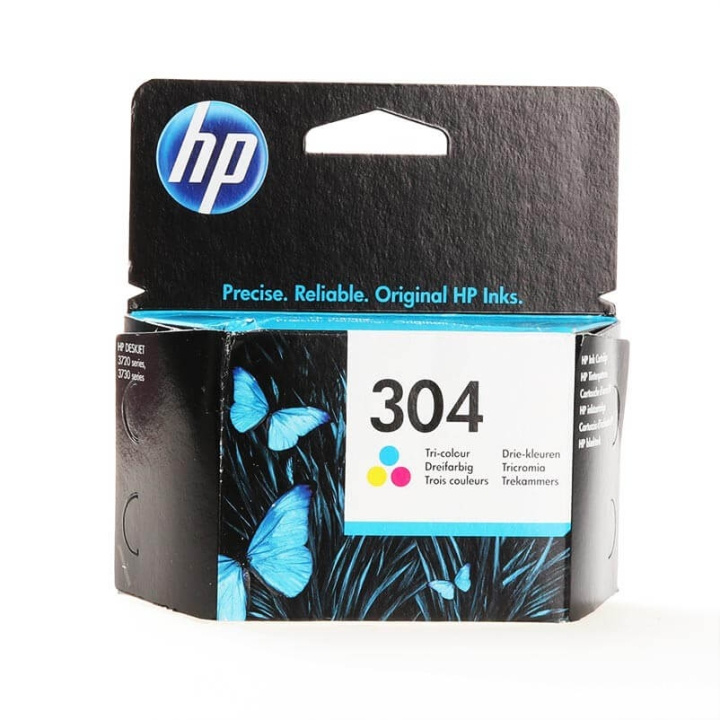 HP Ink N9K05AE 304 Tri-colour in the group COMPUTERS & PERIPHERALS / Printers & Accessories / Ink & Toner / Toner / HP at TP E-commerce Nordic AB (C27021)