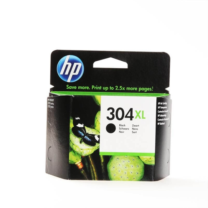 HP Ink N9K08AE 304XL Black in the group COMPUTERS & PERIPHERALS / Printers & Accessories / Ink & Toner / Toner / HP at TP E-commerce Nordic AB (C27023)