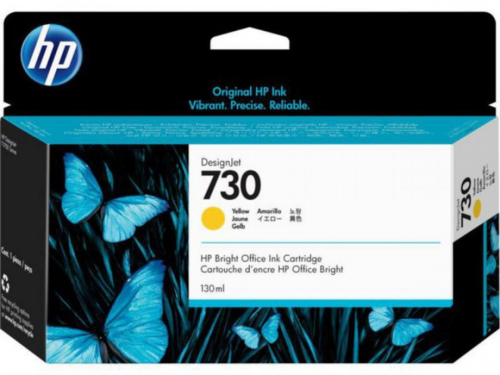 HP Ink P2V64A 730 Yellow 130ml in the group COMPUTERS & PERIPHERALS / Printers & Accessories / Ink & Toner / Toner / HP at TP E-commerce Nordic AB (C27026)