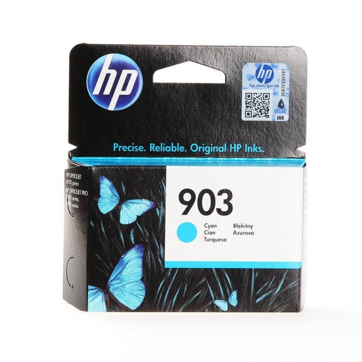 HP Ink T6L87AE 903 Cyan in the group COMPUTERS & PERIPHERALS / Printers & Accessories / Ink & Toner / Toner / HP at TP E-commerce Nordic AB (C27043)