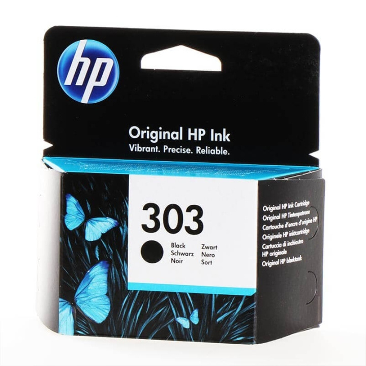 HP Ink T6N02AE 303 Black in the group COMPUTERS & PERIPHERALS / Printers & Accessories / Ink & Toner / Toner / HP at TP E-commerce Nordic AB (C27052)