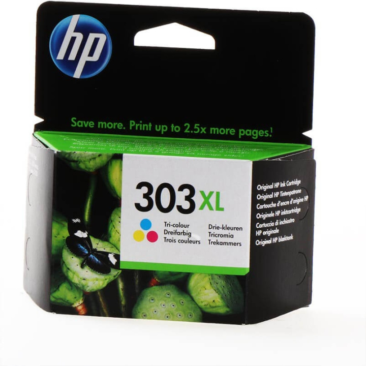 HP Ink T6N03AE 303XL Tri-colour in the group COMPUTERS & PERIPHERALS / Printers & Accessories / Ink & Toner / Toner / HP at TP E-commerce Nordic AB (C27053)