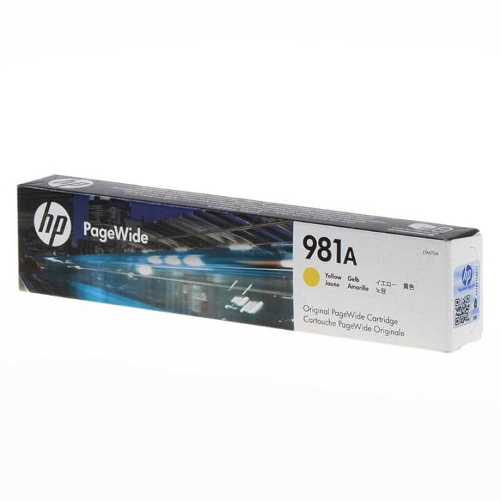 HP Ink J3M70A 981A Yellow in the group COMPUTERS & PERIPHERALS / Printers & Accessories / Ink & Toner / Toner / HP at TP E-commerce Nordic AB (C27061)