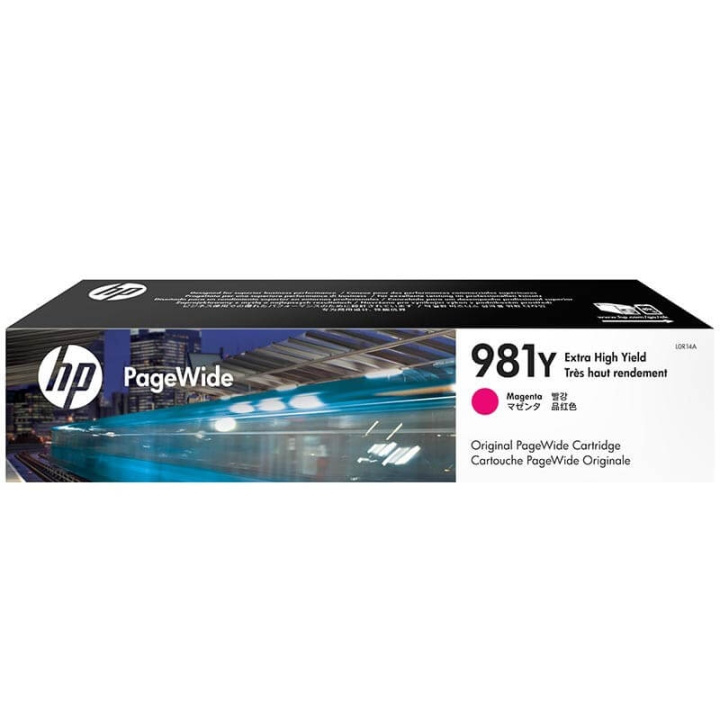 HP Ink L0R14A 981Y Magenta in the group COMPUTERS & PERIPHERALS / Printers & Accessories / Ink & Toner / Toner / HP at TP E-commerce Nordic AB (C27064)