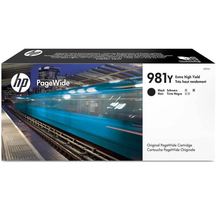 HP Ink L0R16A 981Y Black in the group COMPUTERS & PERIPHERALS / Printers & Accessories / Ink & Toner / Toner / HP at TP E-commerce Nordic AB (C27066)