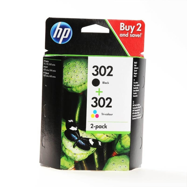 HP Ink X4D37AE 302 Multipack in the group COMPUTERS & PERIPHERALS / Printers & Accessories / Ink & Toner / Toner / HP at TP E-commerce Nordic AB (C27067)