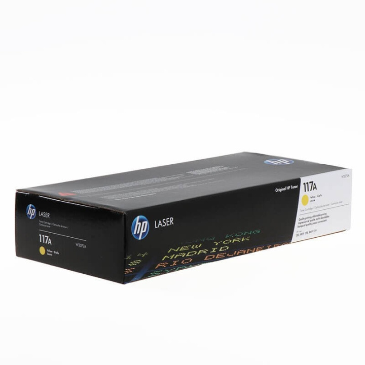 HP Toner W2072A 117A Yellow in the group COMPUTERS & PERIPHERALS / Printers & Accessories / Ink & Toner / Toner / HP at TP E-commerce Nordic AB (C27078)