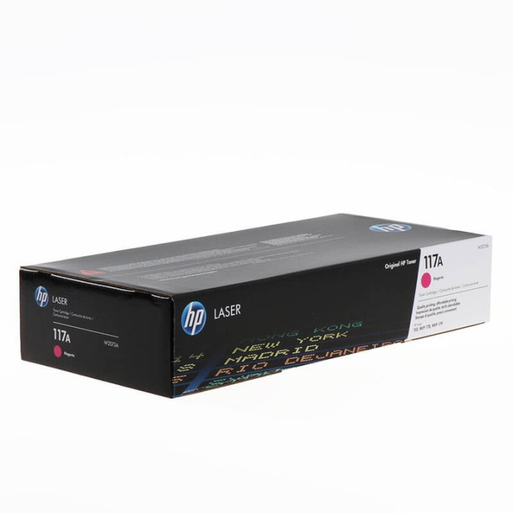 HP Toner W2073A 117A Magenta in the group COMPUTERS & PERIPHERALS / Printers & Accessories / Ink & Toner / Toner / HP at TP E-commerce Nordic AB (C27079)