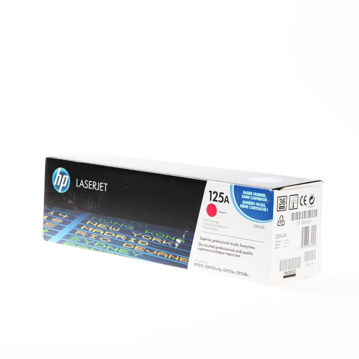 HP Toner CB543A 125A Magenta in the group COMPUTERS & PERIPHERALS / Printers & Accessories / Ink & Toner / Toner / HP at TP E-commerce Nordic AB (C27092)