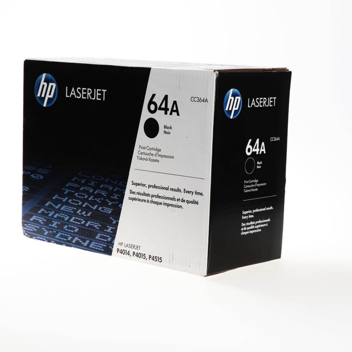 HP Toner CC364A 64A Black in the group COMPUTERS & PERIPHERALS / Printers & Accessories / Ink & Toner / Toner / HP at TP E-commerce Nordic AB (C27093)