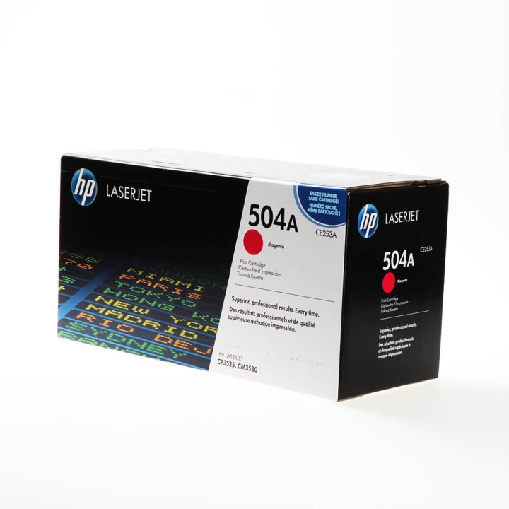 HP Toner CE253A 504A Magenta in the group COMPUTERS & PERIPHERALS / Printers & Accessories / Ink & Toner / Toner / HP at TP E-commerce Nordic AB (C27105)