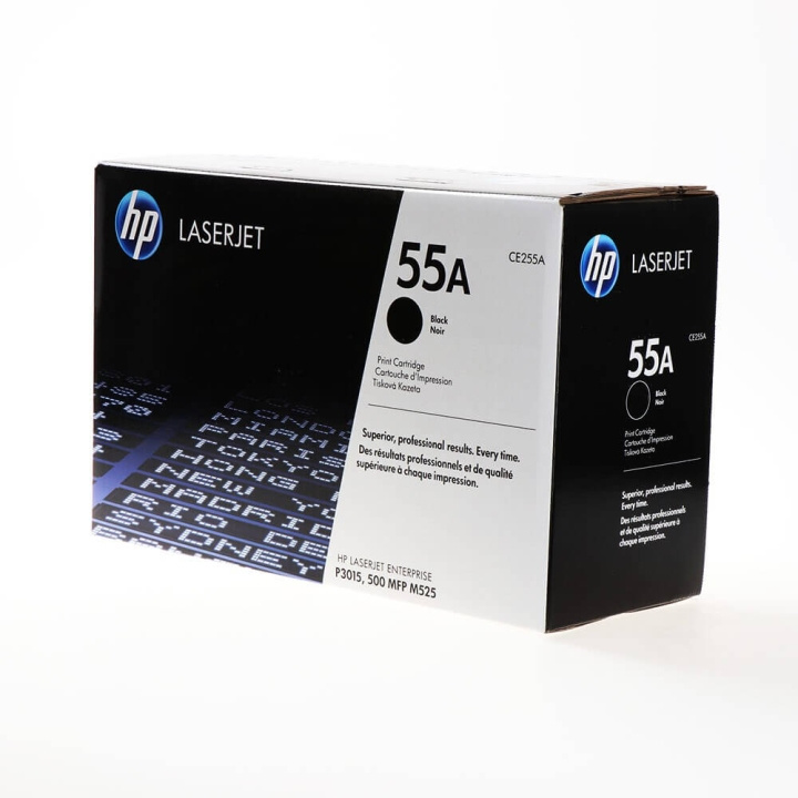 HP Toner CE255A 55A Black in the group COMPUTERS & PERIPHERALS / Printers & Accessories / Ink & Toner / Toner / HP at TP E-commerce Nordic AB (C27106)