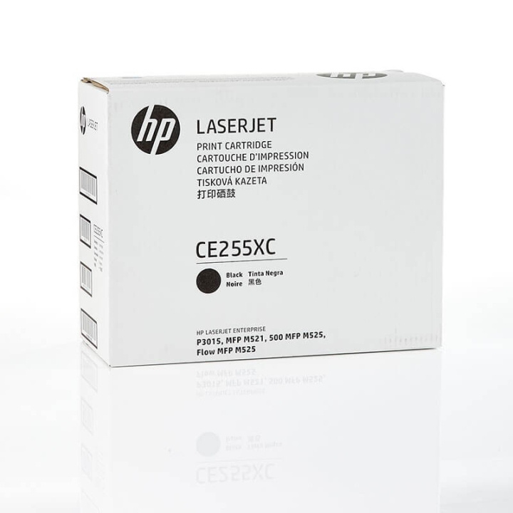 HP Toner CE255XC 55X Black, Contract in the group COMPUTERS & PERIPHERALS / Printers & Accessories / Ink & Toner / Toner / HP at TP E-commerce Nordic AB (C27108)