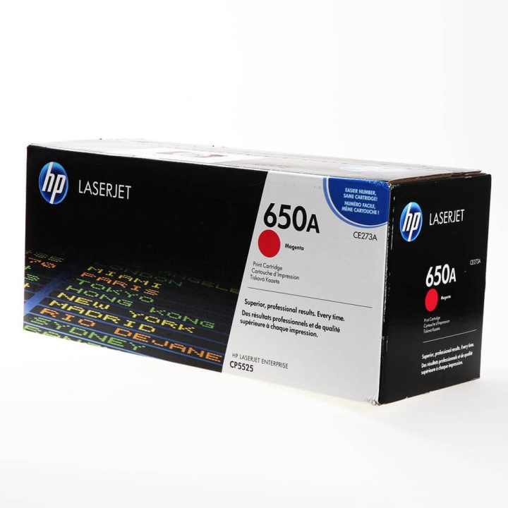 HP Toner CE273A 650A Magenta in the group COMPUTERS & PERIPHERALS / Printers & Accessories / Ink & Toner / Toner / HP at TP E-commerce Nordic AB (C27119)