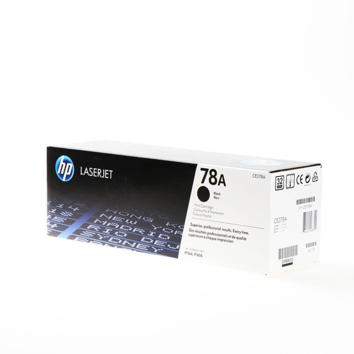 HP Toner CE278A 78A Black in the group COMPUTERS & PERIPHERALS / Printers & Accessories / Ink & Toner / Toner / HP at TP E-commerce Nordic AB (C27121)
