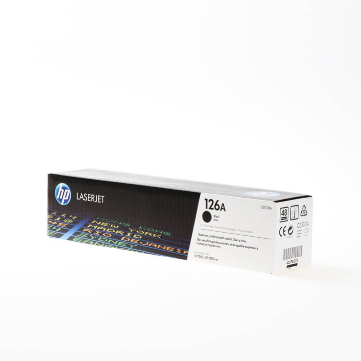 HP Toner CE310A 126A Black in the group COMPUTERS & PERIPHERALS / Printers & Accessories / Ink & Toner / Toner / HP at TP E-commerce Nordic AB (C27125)