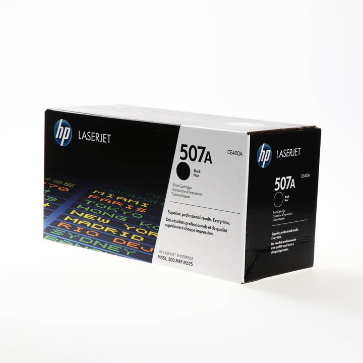 HP Toner CE400A 507A Black in the group COMPUTERS & PERIPHERALS / Printers & Accessories / Ink & Toner / Toner / HP at TP E-commerce Nordic AB (C27144)