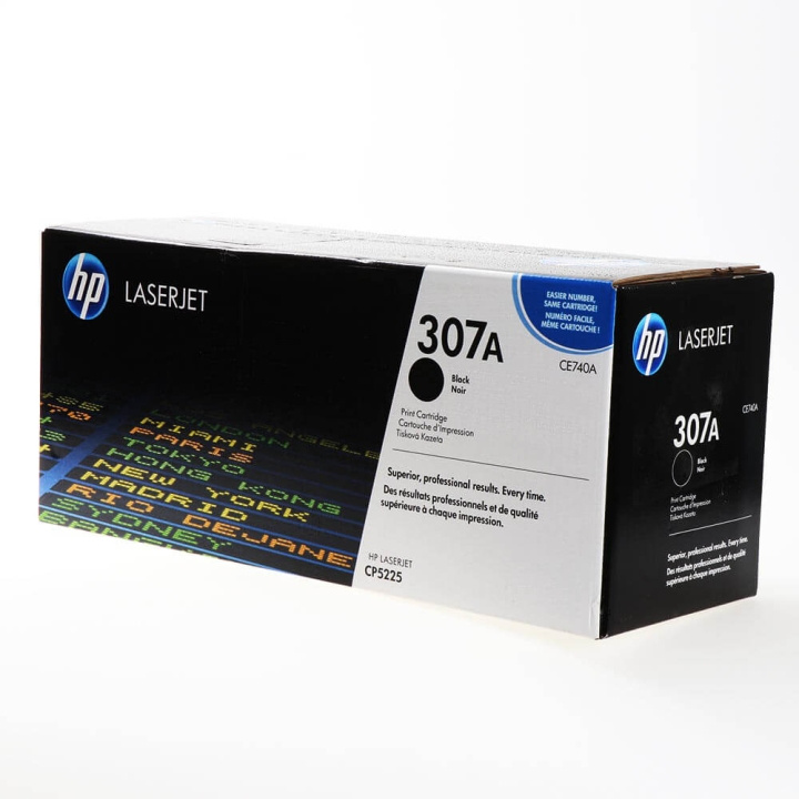 HP Toner CE740A 307A Black in the group COMPUTERS & PERIPHERALS / Printers & Accessories / Ink & Toner / Toner / HP at TP E-commerce Nordic AB (C27160)