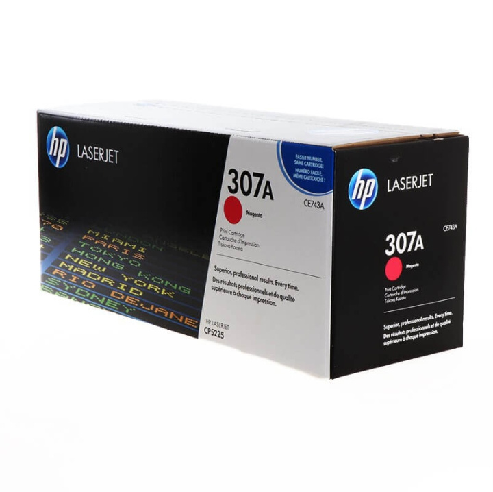 HP Toner CE743A 307A Magenta in the group COMPUTERS & PERIPHERALS / Printers & Accessories / Ink & Toner / Toner / HP at TP E-commerce Nordic AB (C27163)