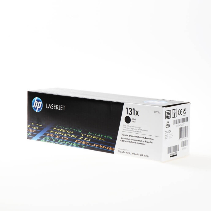 HP Toner CF210X 131X Black in the group COMPUTERS & PERIPHERALS / Printers & Accessories / Ink & Toner / Toner / HP at TP E-commerce Nordic AB (C27165)