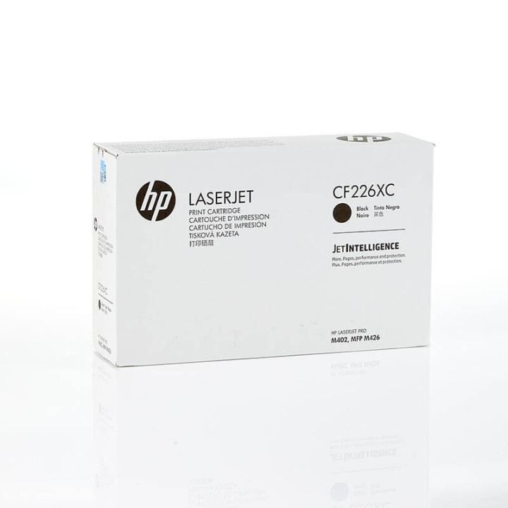 HP Toner CF226XC 26X Black, Contract in the group COMPUTERS & PERIPHERALS / Printers & Accessories / Ink & Toner / Toner / HP at TP E-commerce Nordic AB (C27176)