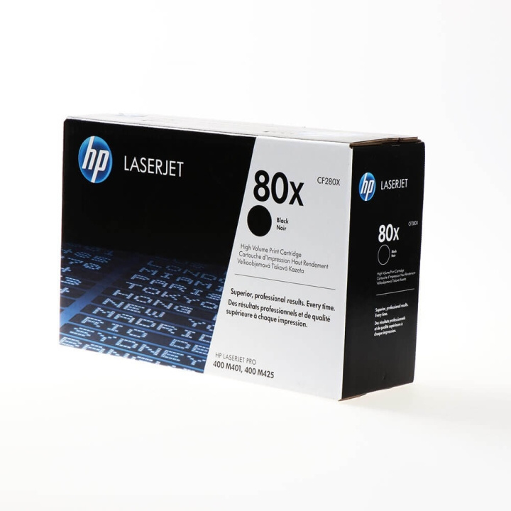 HP Toner CF280X 80X Black in the group COMPUTERS & PERIPHERALS / Printers & Accessories / Ink & Toner / Toner / HP at TP E-commerce Nordic AB (C27193)