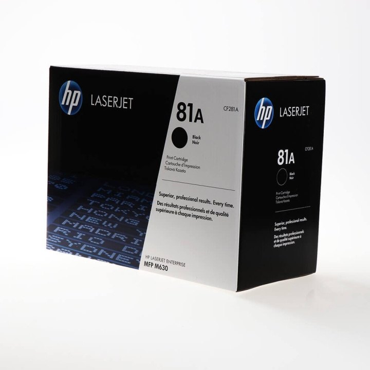HP Toner CF281A 81A Black in the group COMPUTERS & PERIPHERALS / Printers & Accessories / Ink & Toner / Toner / HP at TP E-commerce Nordic AB (C27196)