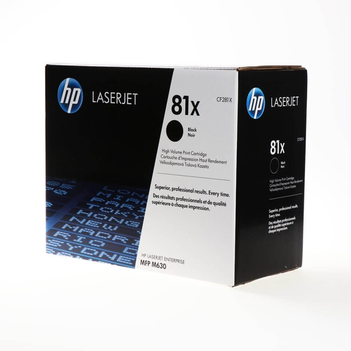 HP Toner CF281X 81X Black in the group COMPUTERS & PERIPHERALS / Printers & Accessories / Ink & Toner / Toner / HP at TP E-commerce Nordic AB (C27197)