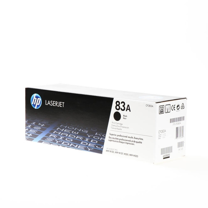 HP Toner CF283A 83A Black in the group COMPUTERS & PERIPHERALS / Printers & Accessories / Ink & Toner / Toner / HP at TP E-commerce Nordic AB (C27198)