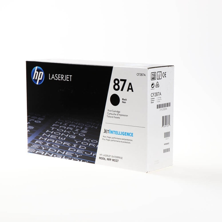 HP Toner CF287A 87A Black in the group COMPUTERS & PERIPHERALS / Printers & Accessories / Ink & Toner / Toner / HP at TP E-commerce Nordic AB (C27203)