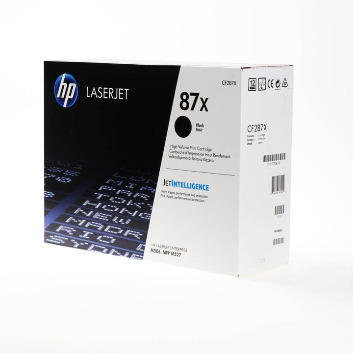 HP Toner CF287X 87X Black in the group COMPUTERS & PERIPHERALS / Printers & Accessories / Ink & Toner / Toner / HP at TP E-commerce Nordic AB (C27205)