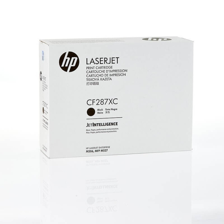 HP Toner CF287XC 87X Black, Contract in the group COMPUTERS & PERIPHERALS / Printers & Accessories / Ink & Toner / Toner / HP at TP E-commerce Nordic AB (C27206)