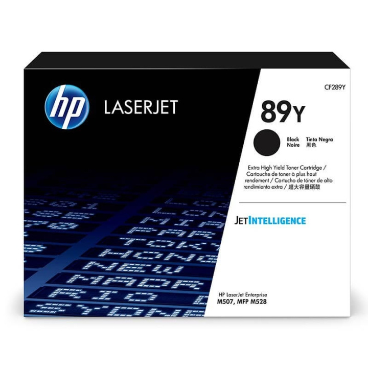 HP Toner CF289Y 89Y Black in the group COMPUTERS & PERIPHERALS / Printers & Accessories / Ink & Toner / Toner / HP at TP E-commerce Nordic AB (C27211)